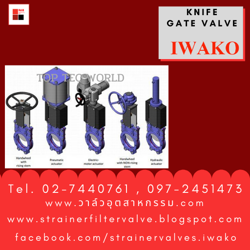 knife gate valve_iwako