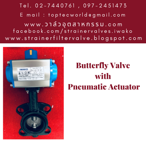Pneumatic Actuator for Butterfly Valve