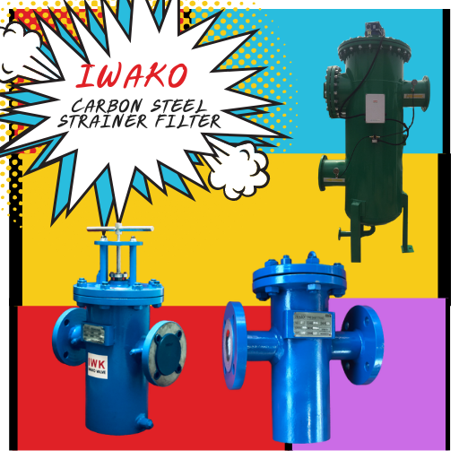 Carbon Steel Strainer Filter IWAKO