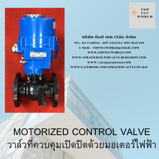 ball valve with motor drive